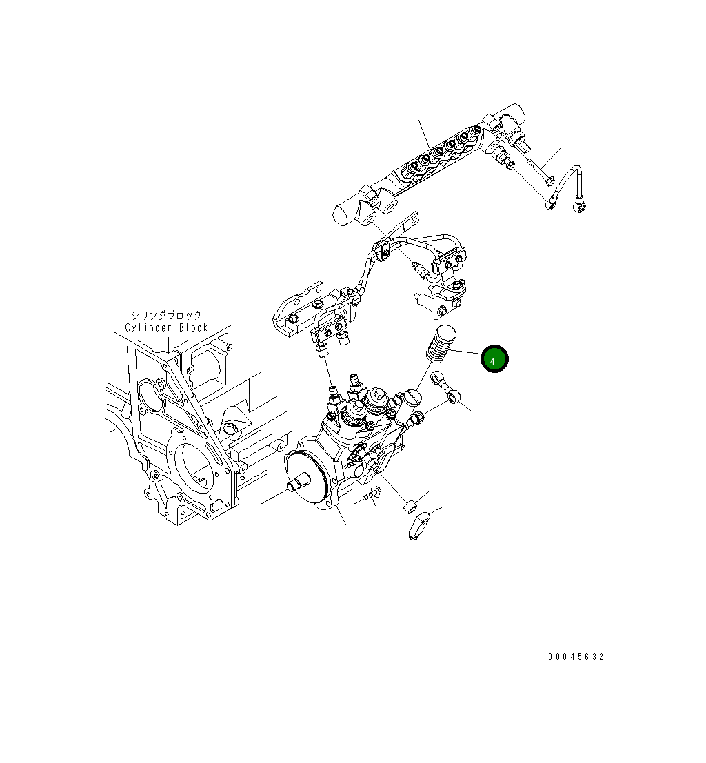 Крышка 6217-71-1910  Komatsu