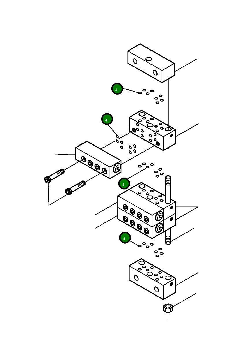 Кольцо уплотнительное (O-Ring) 363 226 R1 Komatsu
