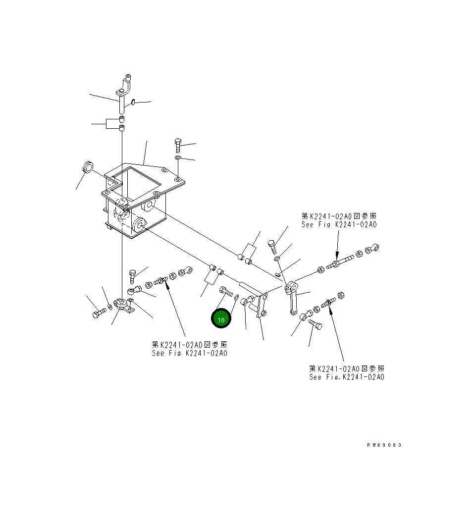 Болт 01010-80880 Komatsu