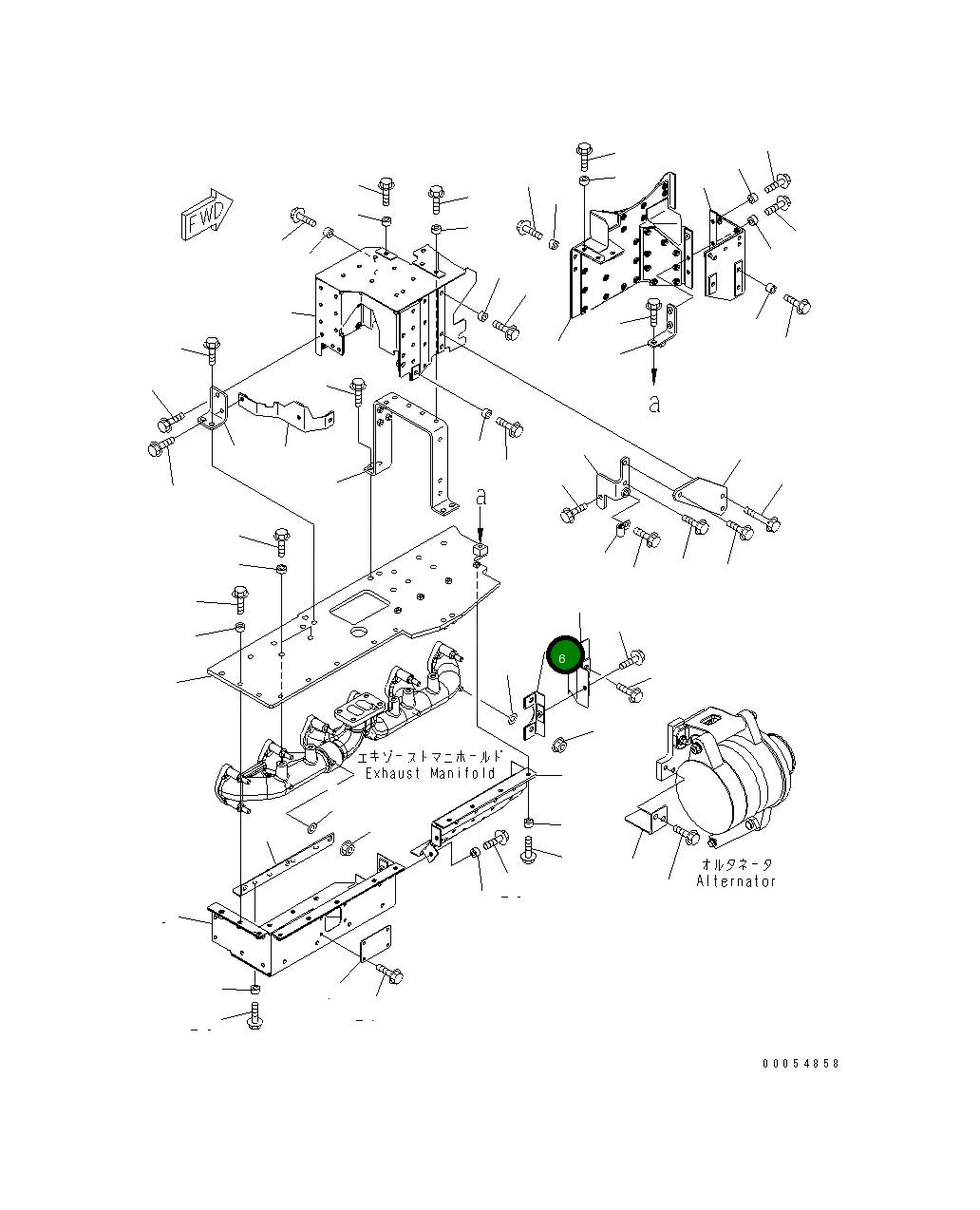 Крышка 6745-11-5920 Komatsu