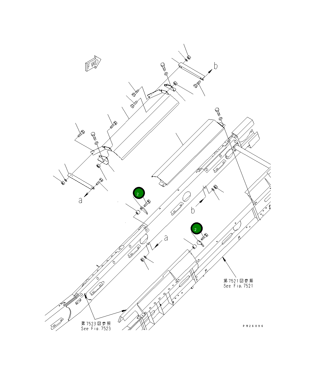 Болт 01020-01020 Komatsu