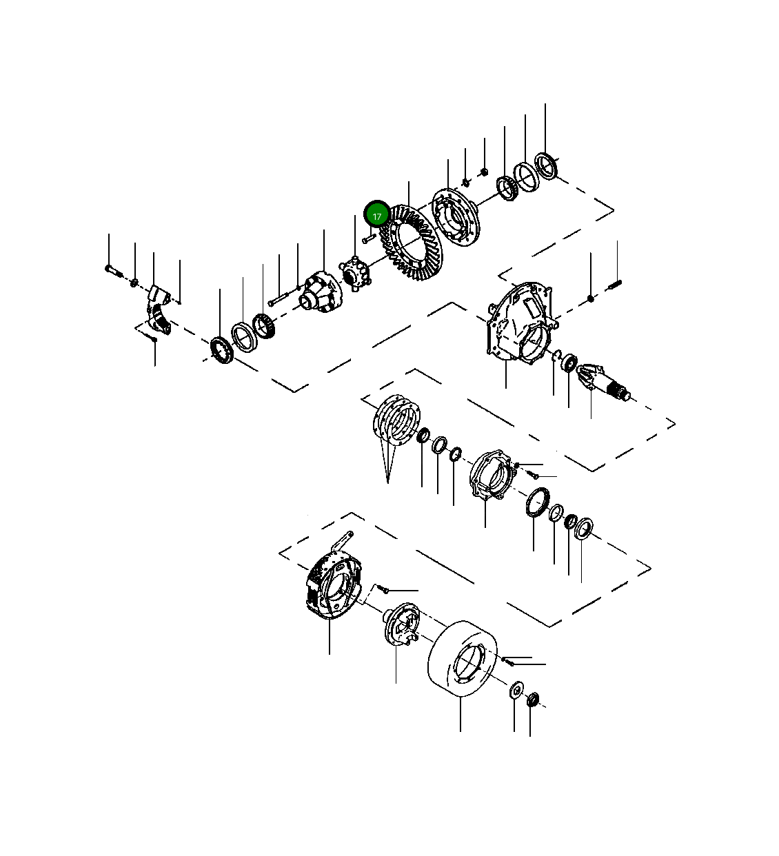 Болт 1437 998 H1 Komatsu