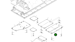 Крышка 206-54-A2620 Komatsu
