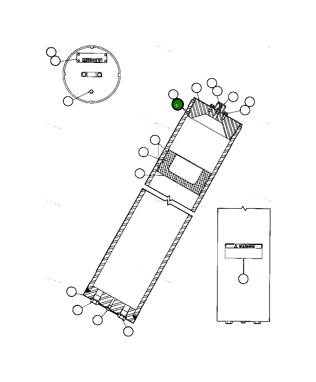Кольцо уплотнительное (O-Ring) WA0265 Komatsu