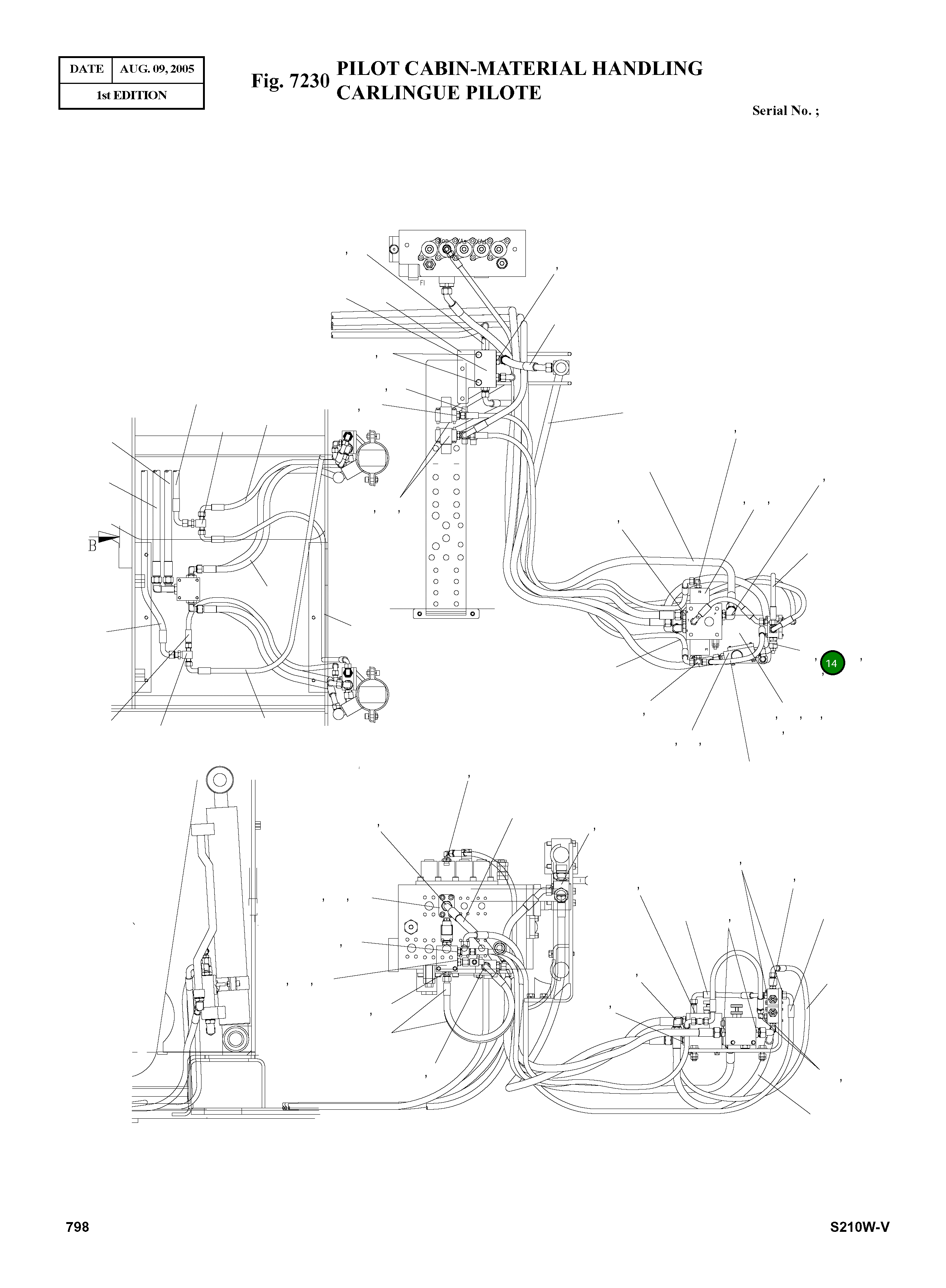 Болт S0553663 Komatsu
