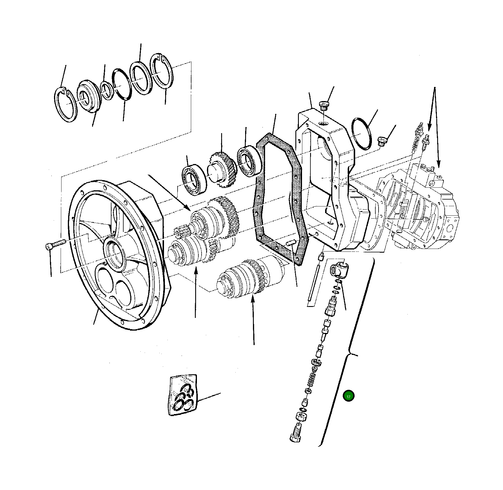 Кольцо уплотнительное (O-Ring) 21D-60-12570 Komatsu