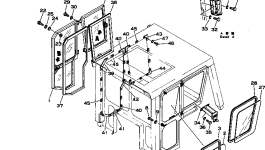 Крышка 135-Z79-1410 Komatsu