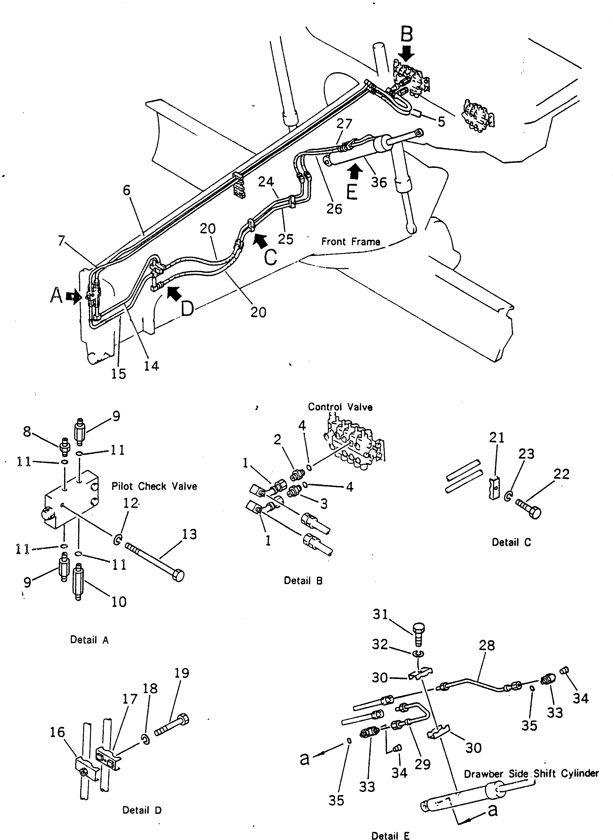 Болт 238-60-28310 Komatsu