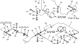 Труба 20G-68-K2560 Komatsu