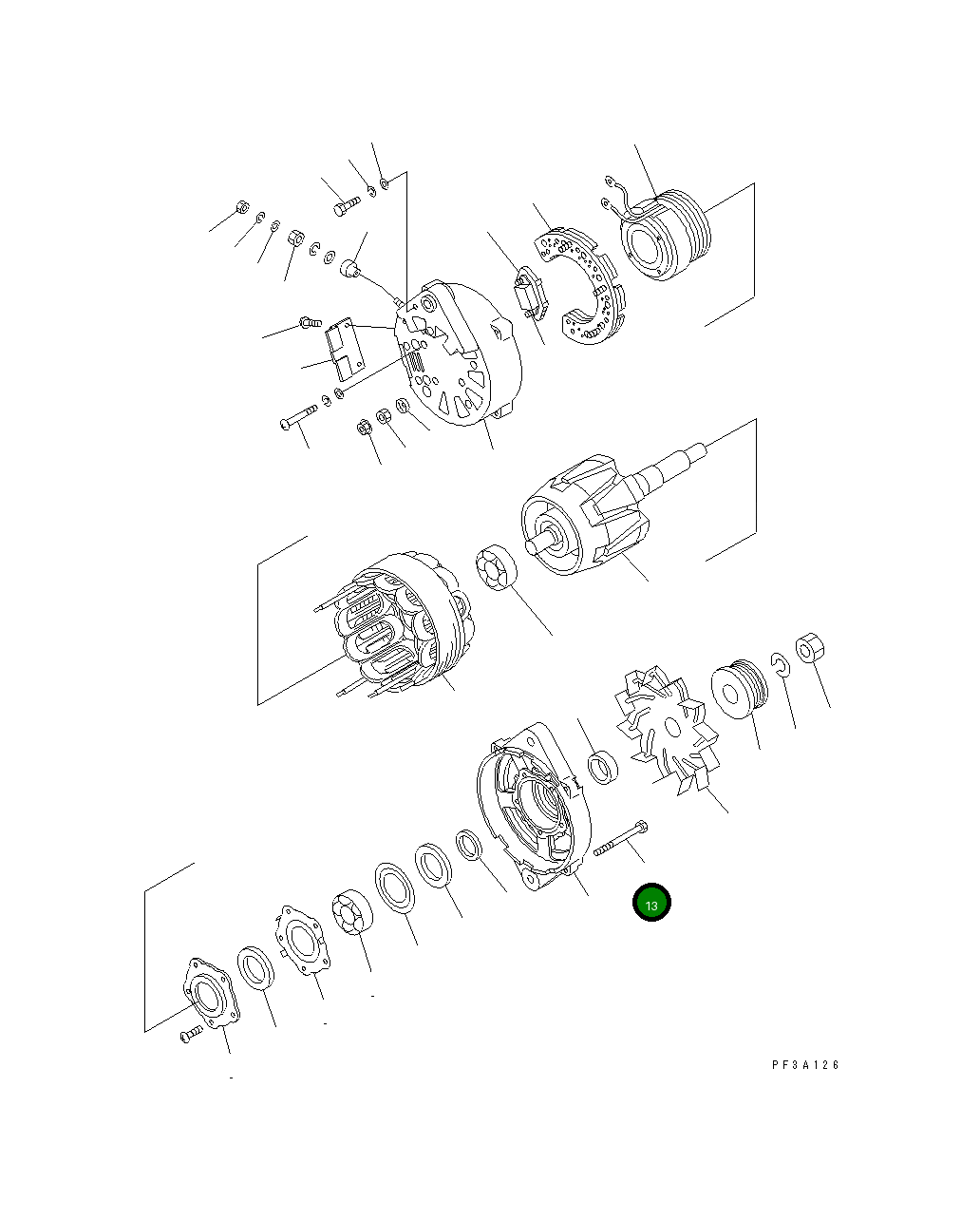 Болт KD0-0083-08802 Komatsu