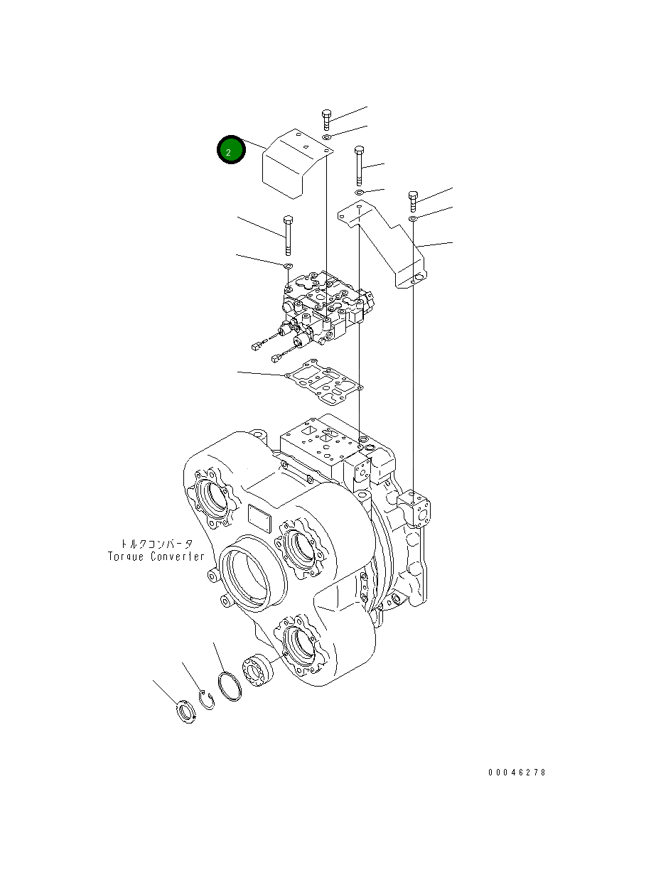 Крышка 569-13-76650 Komatsu