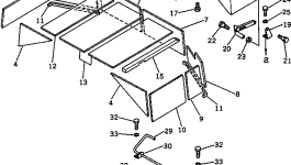 Лист 203-54-44770 Komatsu