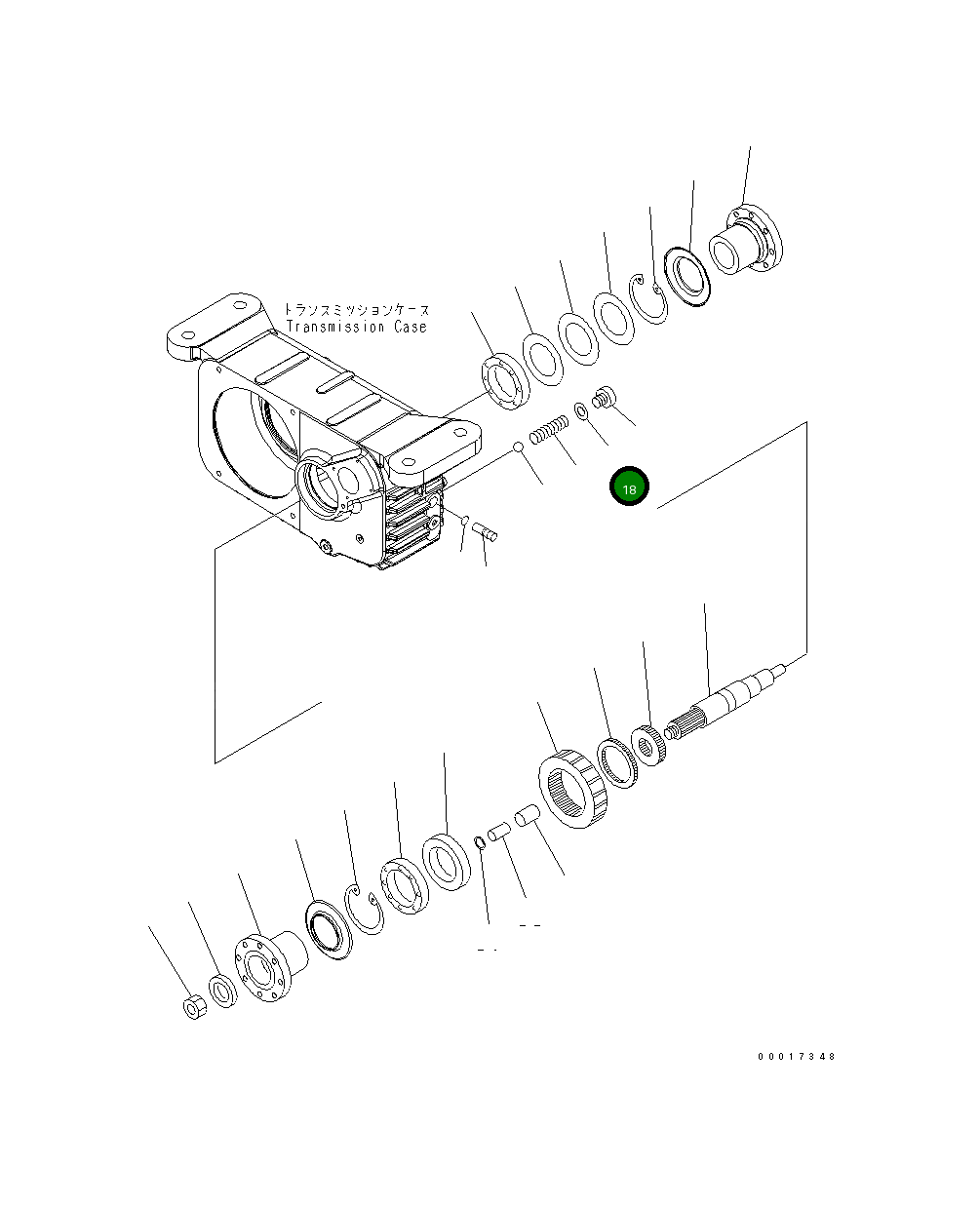 Кольцо 20K-14-31820 Komatsu