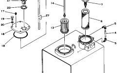 Бак 203-60-31112 Komatsu
