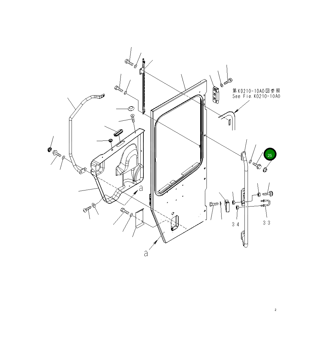 Болт 01435-41030 Komatsu