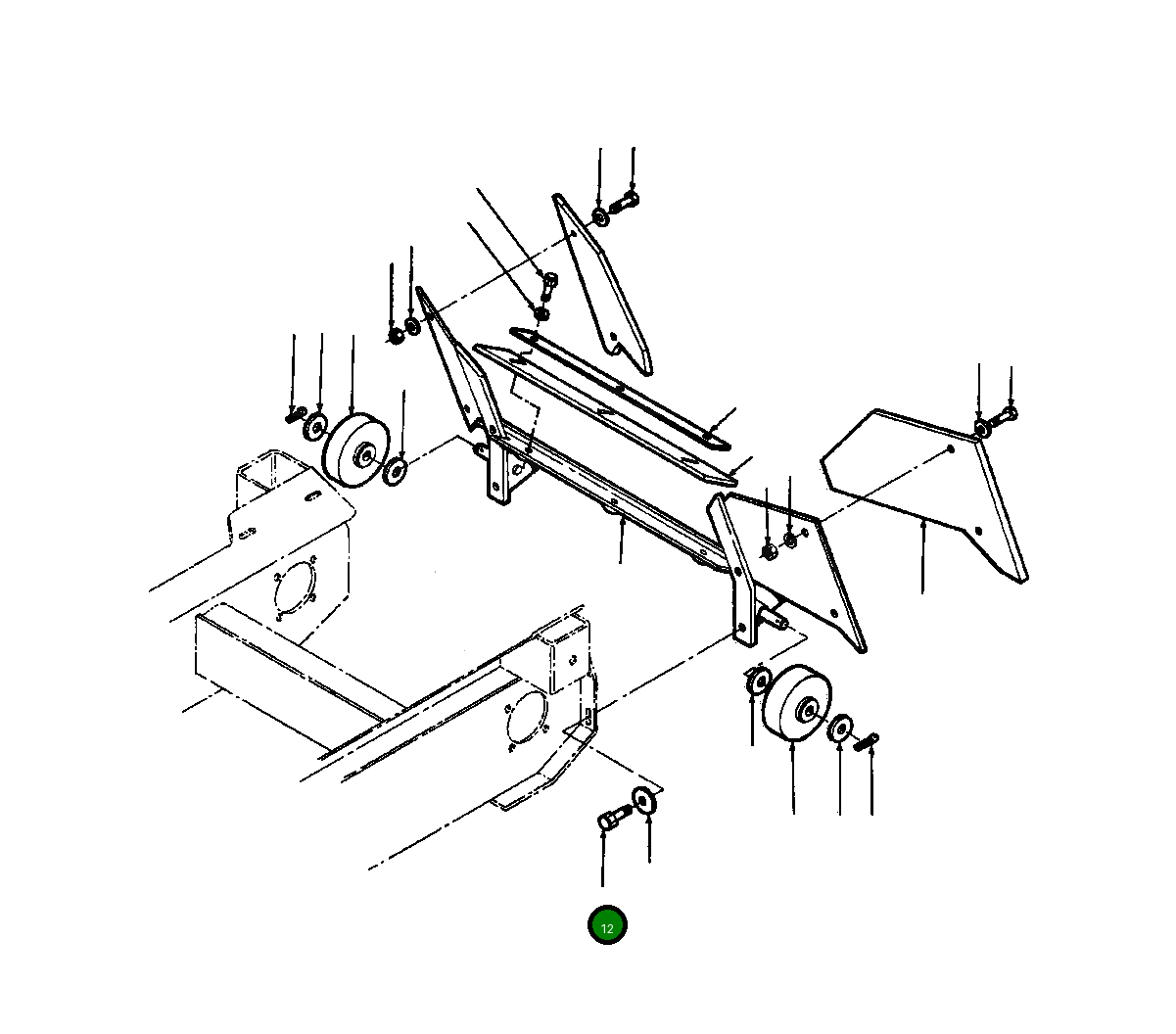 Болт 82 103 Komatsu