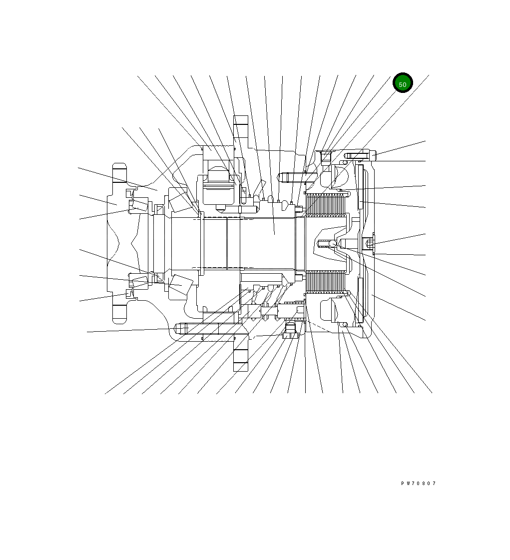 Кольцо уплотнительное (O-Ring) 258-81-54270 Komatsu