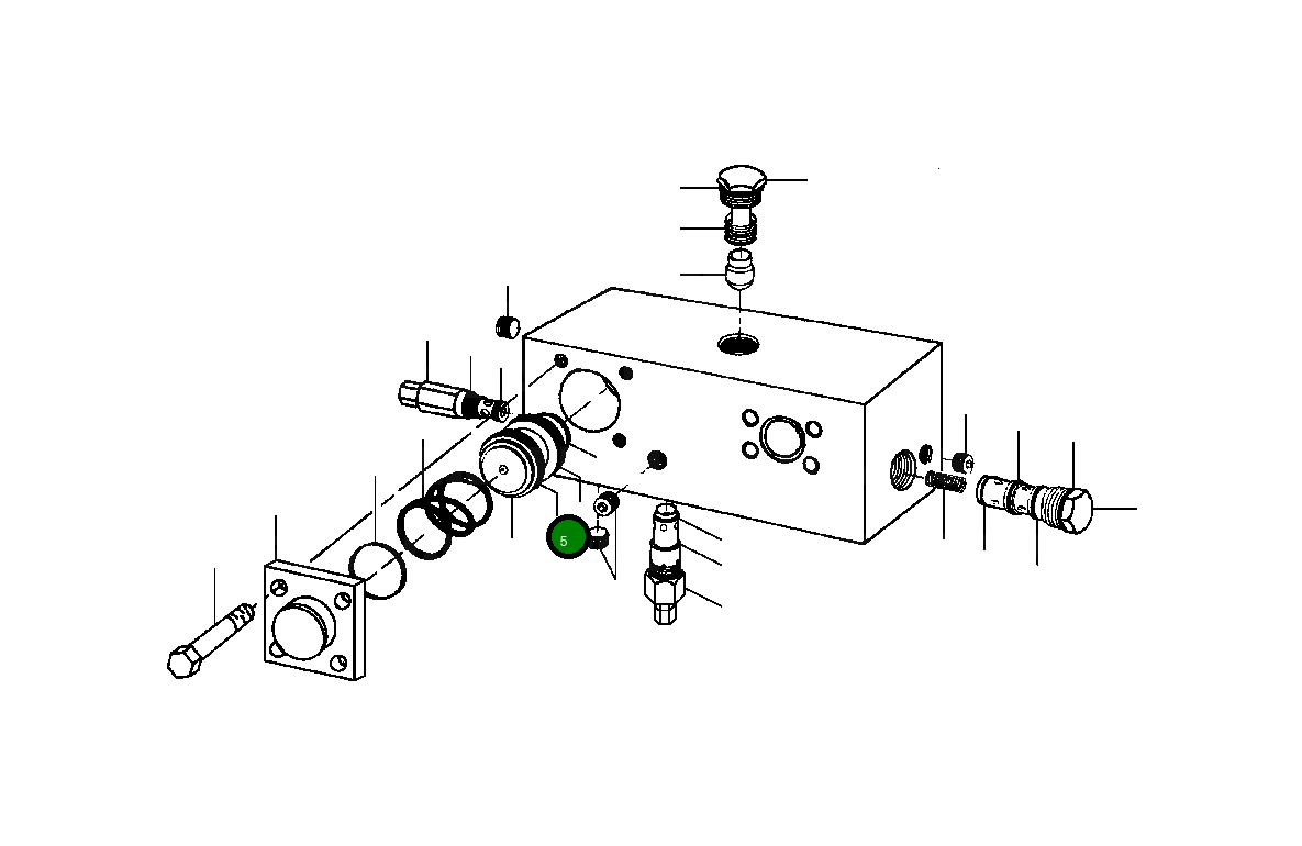 Кольцо уплотнительное (O-Ring) 85 758 Komatsu