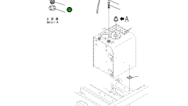 Крышка 20Y-06-3127102 Komatsu