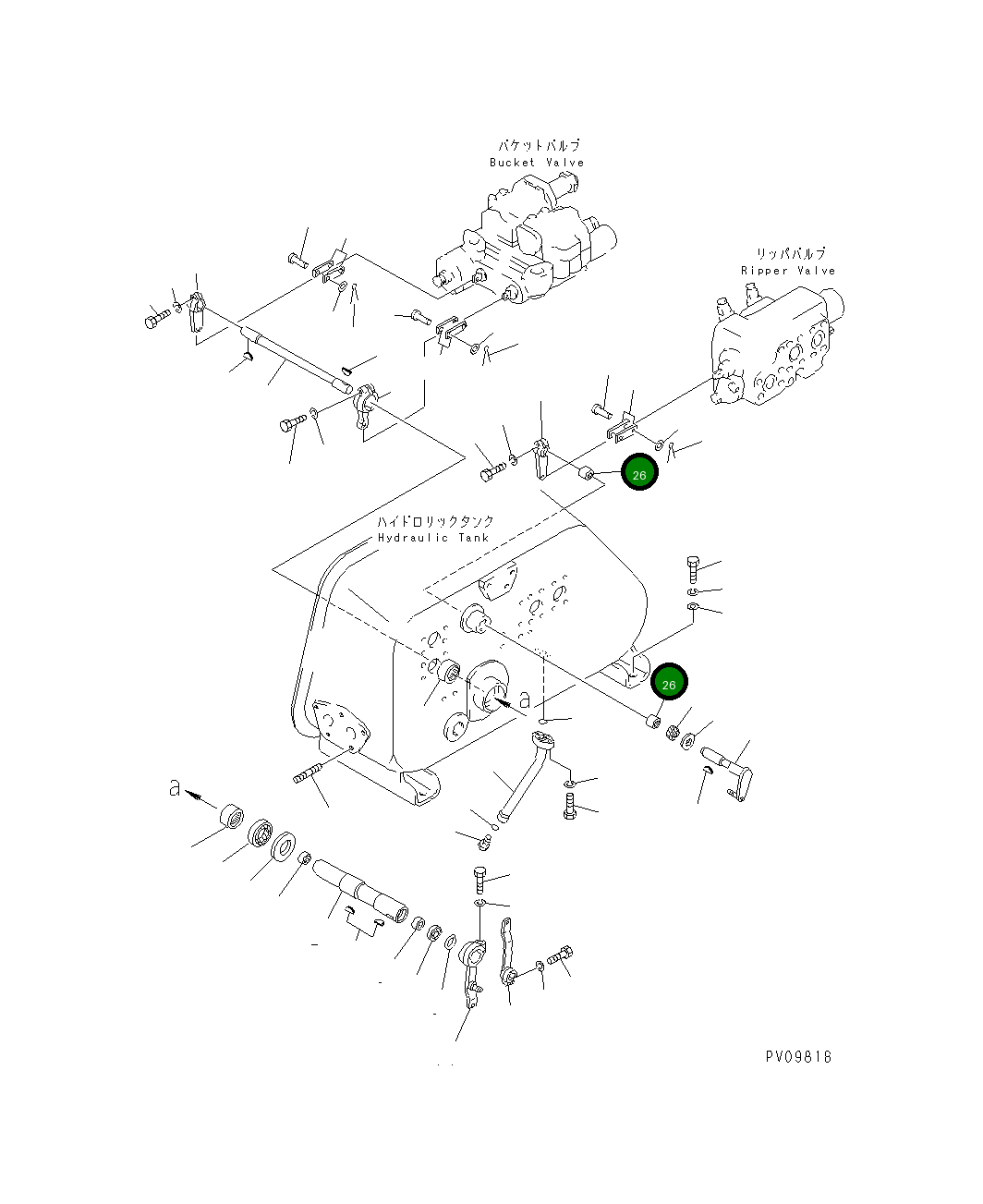 Болт 141-923-5560 Komatsu