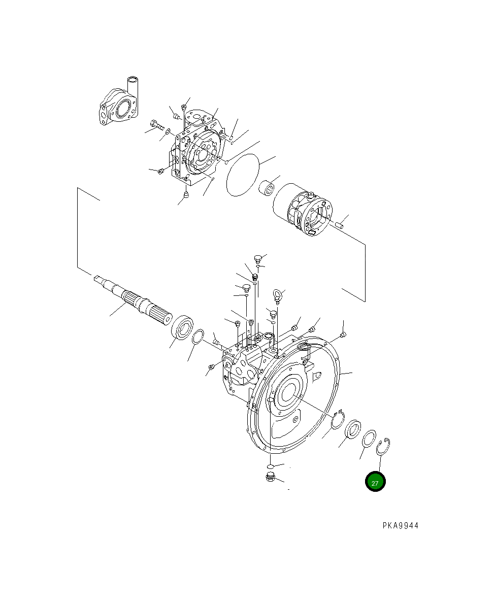 Кольцо 04065-06825 Komatsu