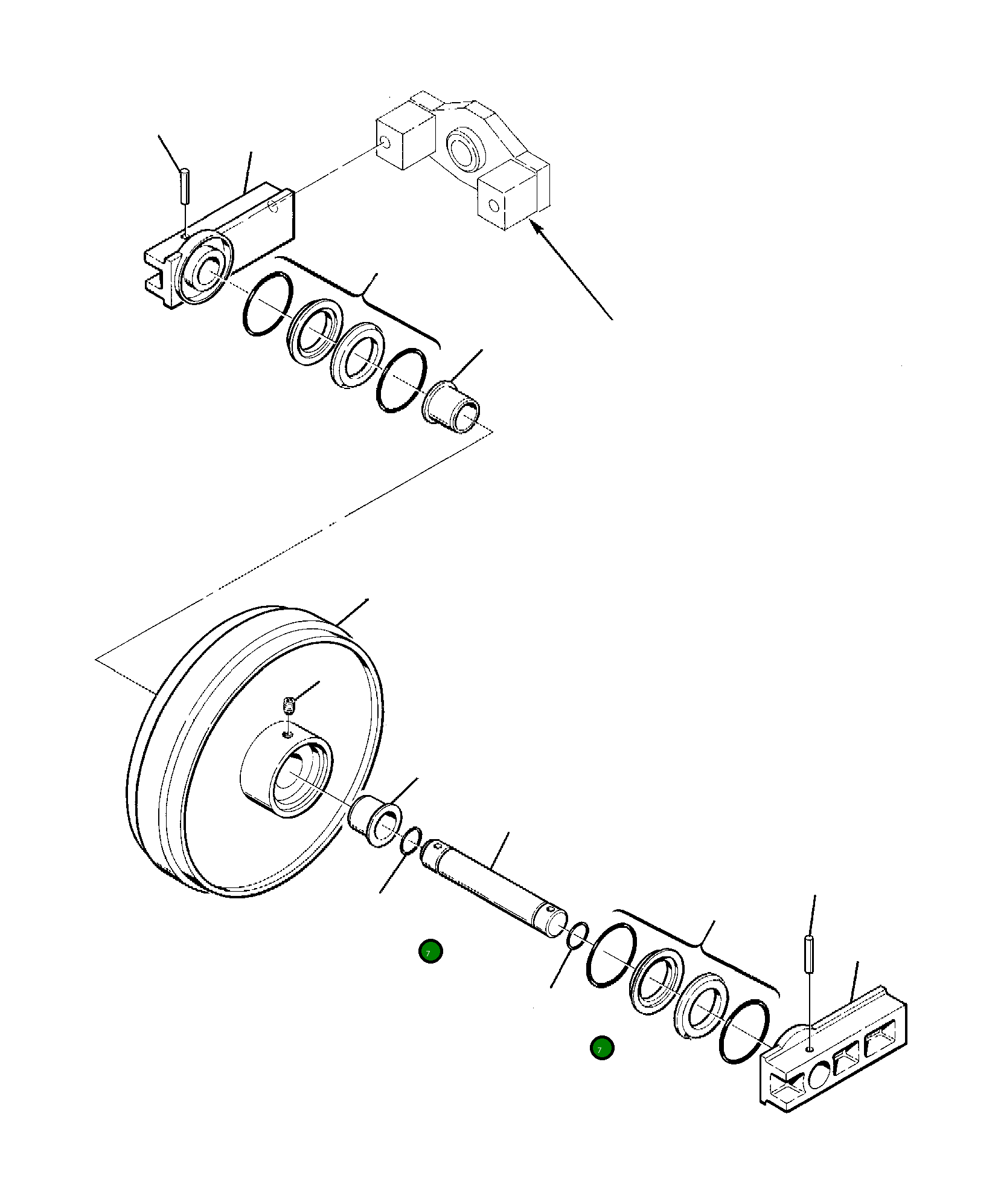 Кольцо уплотнительное (O-Ring) 21D-09-69390  Komatsu