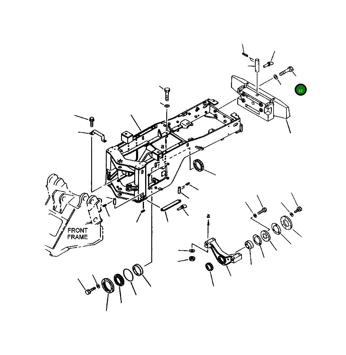 Болт 423-974-1120  Komatsu
