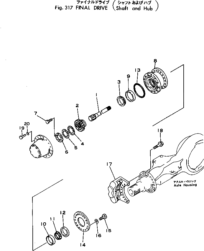 Болт 385-10168951  Komatsu