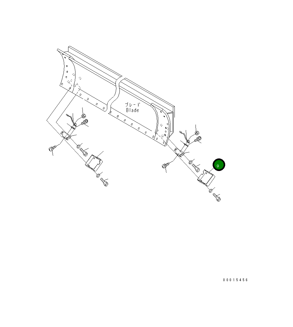 Крышка 23F-843-3420 Komatsu