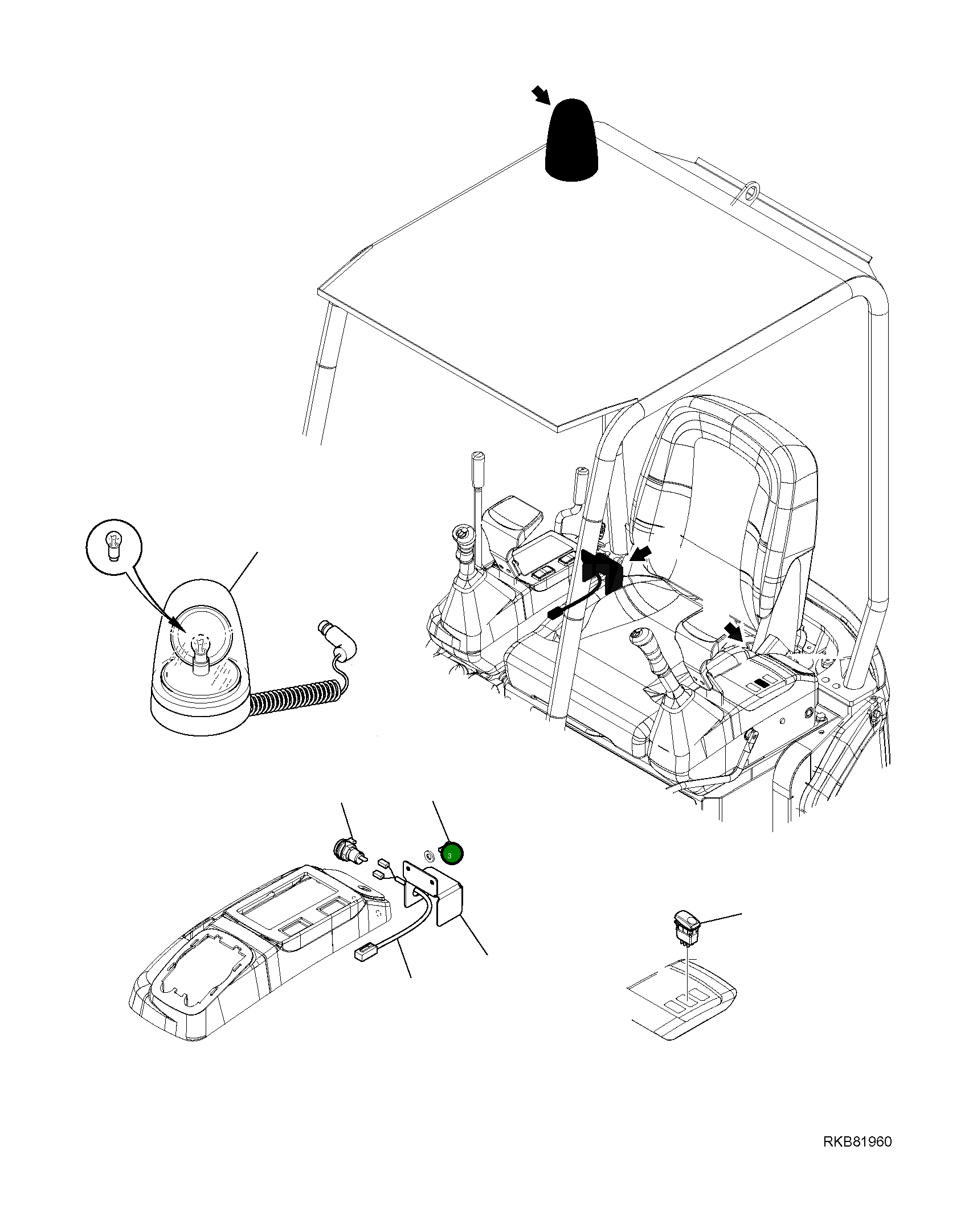 Болт 01252-70618 Komatsu