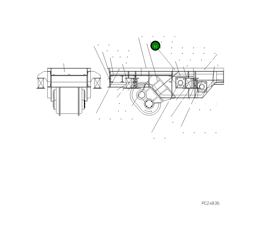 Болт KNKFF21112  Komatsu