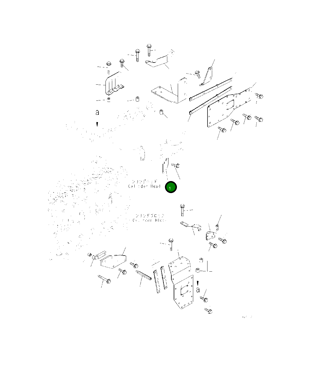 Крышка 6755-11-5380 Komatsu