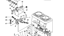 Крышка YM17218645260K Komatsu