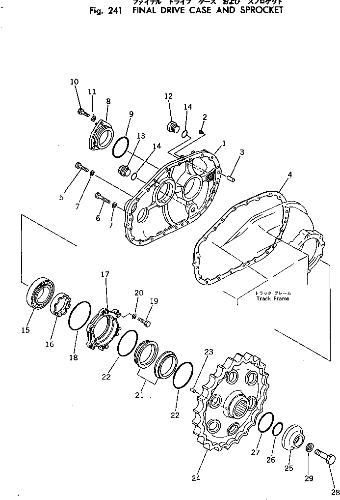 Болт 205-27-52110  Komatsu