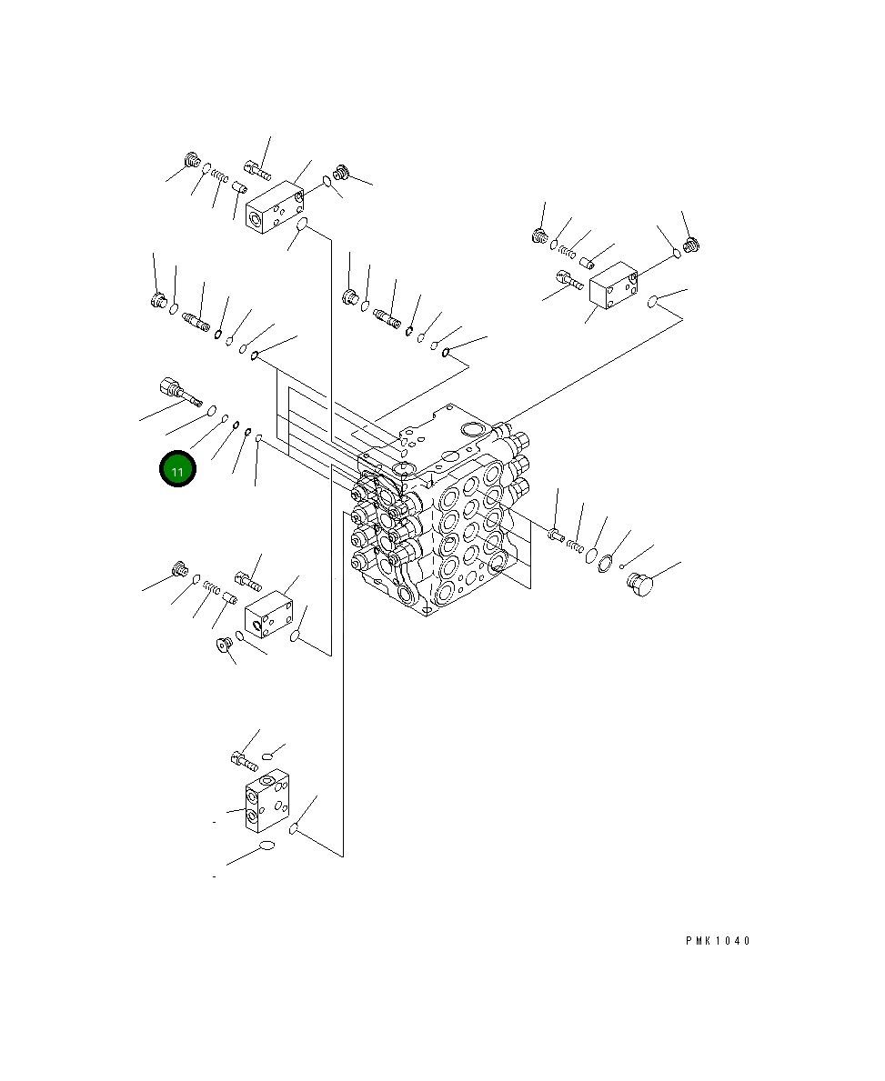 Кольцо уплотнительное (O-Ring) TM8202-009 Komatsu