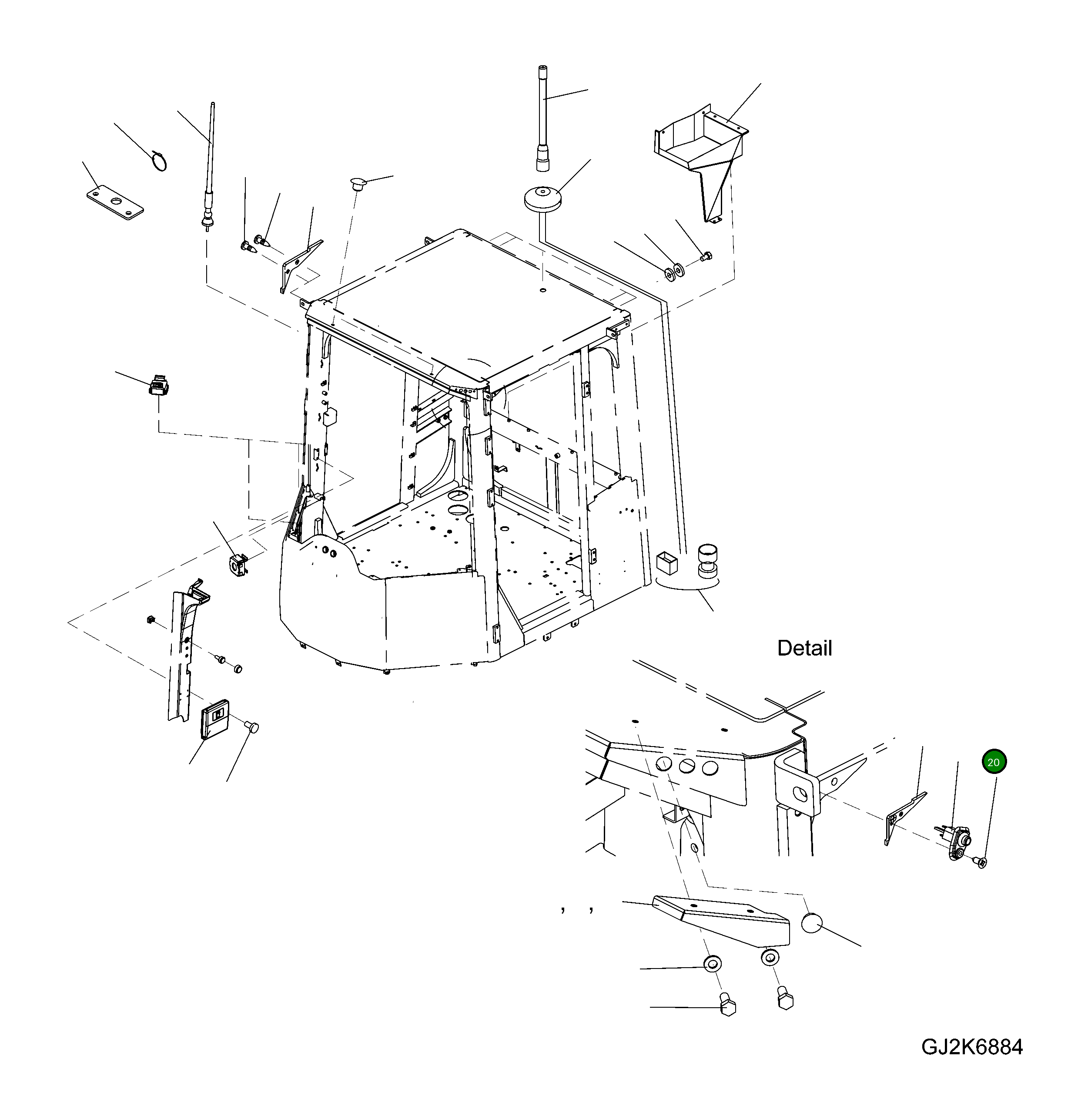 Болт 423-09-H4340 Komatsu