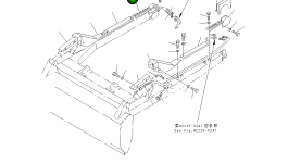 Крышка 124-X16-1470 Komatsu
