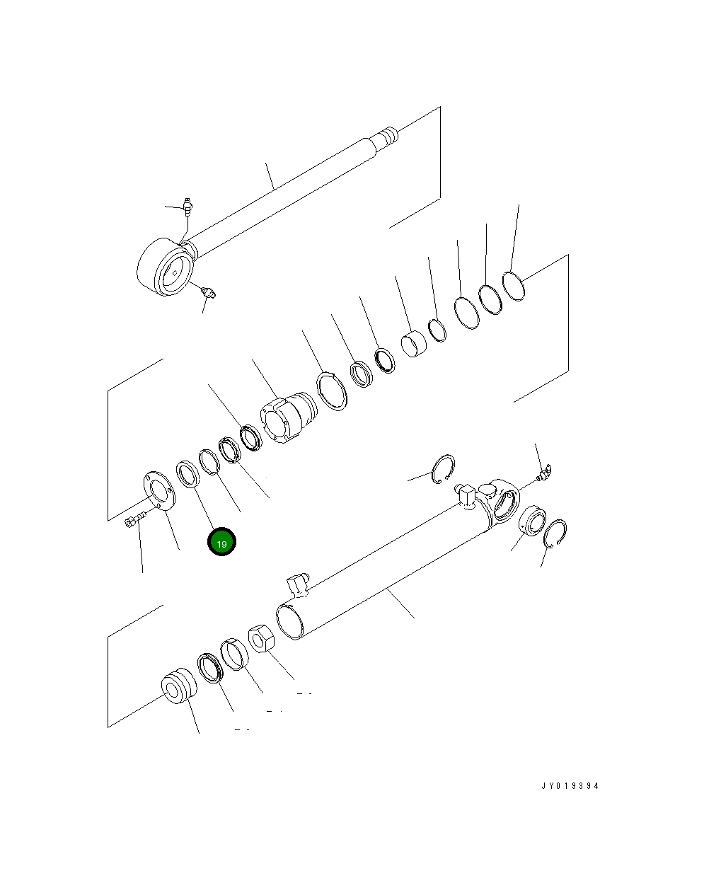 Кольцо 707-88-46020  Komatsu