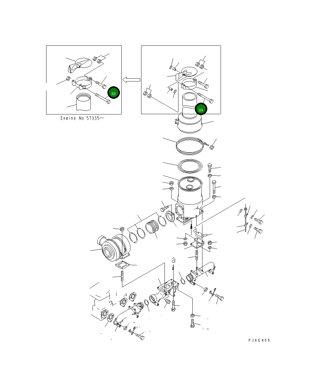 Болт 01018-31035 Komatsu