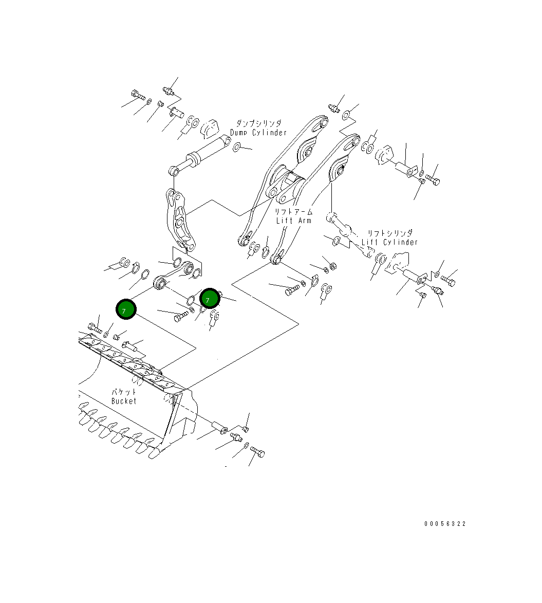 Кольцо 427-N42-1210 Komatsu