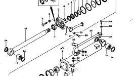 Кольцо 141-60-15540 Komatsu
