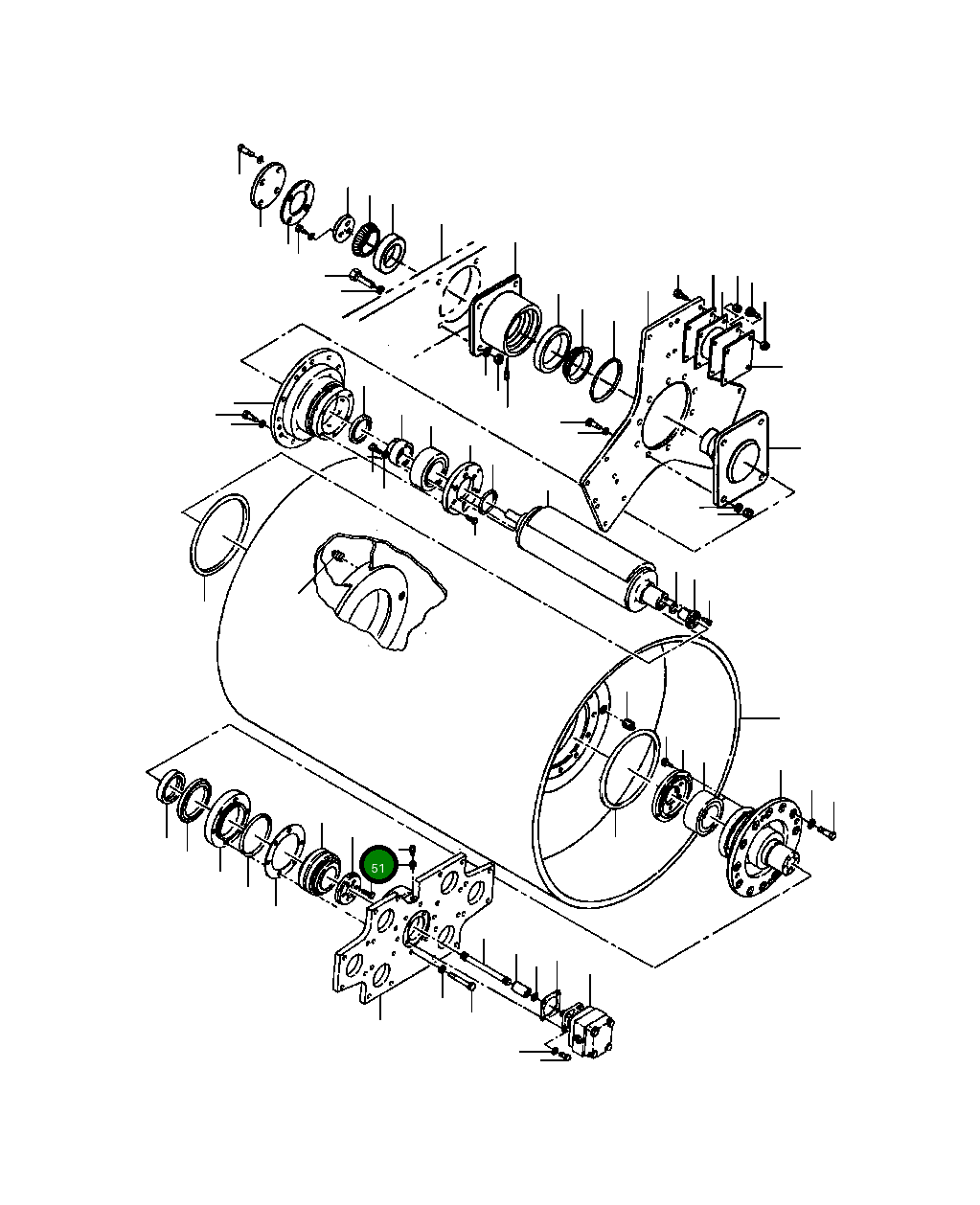 Болт 154 893 Komatsu