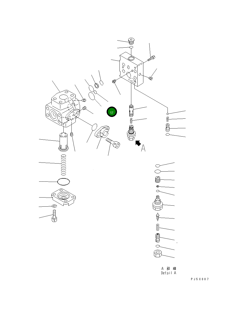 Кольцо уплотнительное (O-Ring) 702-21-55440  Komatsu