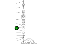 Кольцо уплотнительное (O-Ring) 720-2M-15810 Komatsu