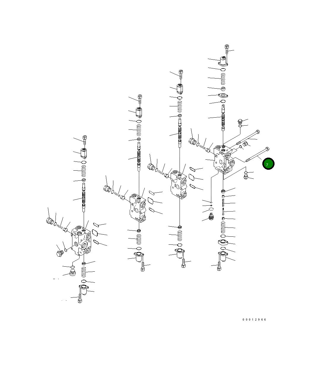Болт 700-84-13240 Komatsu