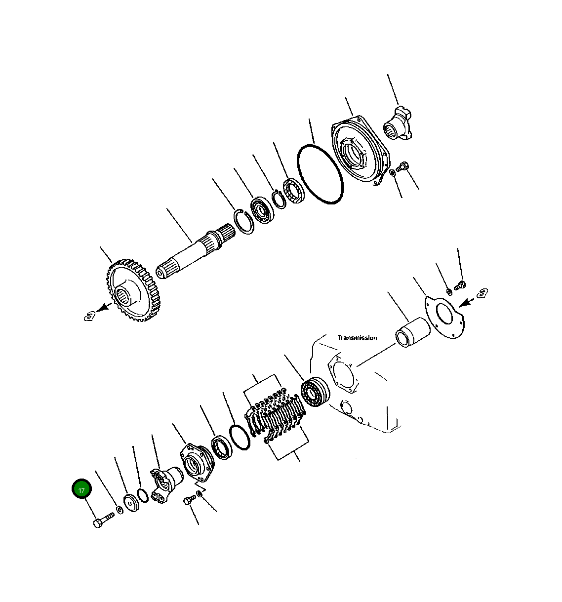 Болт 01050-51895 Komatsu