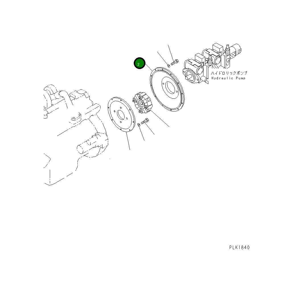 Крышка 13S-01-11350  Komatsu