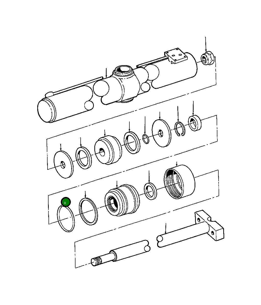 Кольцо уплотнительное (O-Ring) 68 665 Komatsu