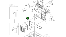 Крышка 17A-979-2290 Komatsu
