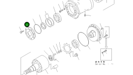 Крышка 262-61-26350 Komatsu